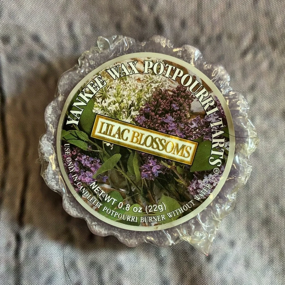 5/$20 Yankee Wax Potpourri Tart Lilac Blossoms Floral Scent Spring‎ Fresh